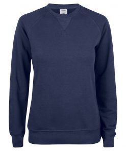 Premium kwaliteit sweater met ronde hals en een moderne pasvorm. De sweater is gemaakt van biologisch katoen en gerecycled polyester in een zware French Terry kwaliteit waardoor de sweater een hoogwaardige uitstraling heeft en minder milieubelastend is. De sweater is hoogwaardig afgewerkt met een verborgen zijzak met rits