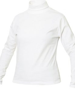 Klassieke coltrui gemaakt van single jersey voor een optimaal draagcomfort. De trui is professioneel afgewerkt met 1x1 rib in de col. De behandelingen met softener en enzymen zorgen ervoor dat de trui zacht en glad aanvoelt.